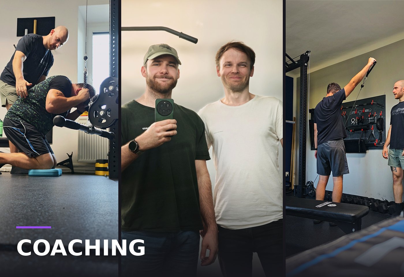 Coach Honza v posilovně